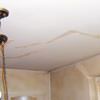 Drywall cracks in Chester that were poorly patched and repaired.