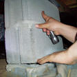 a failing crawl space support in Newark